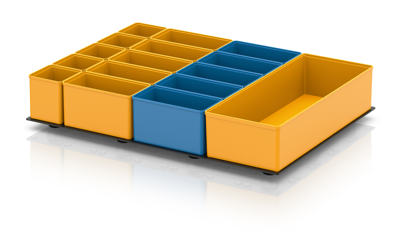 AUER Packaging Vkládací boxy – vložka pro euro přepravky 40 x 30 cm EG TEK 43 B9